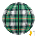 Saint Patrick's Day Tartan Pattern Print Basketball
