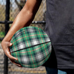 Saint Patrick's Day Tartan Pattern Print Basketball