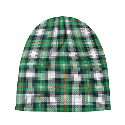 Saint Patrick's Day Tartan Pattern Print Beanie