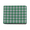 Saint Patrick's Day Tartan Pattern Print Bifold Wallet