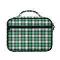 Saint Patrick's Day Tartan Pattern Print Briefcase Bible Bag