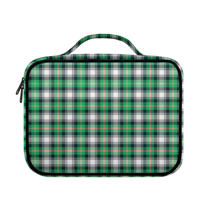 Saint Patrick's Day Tartan Pattern Print Briefcase Bible Bag