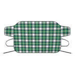 Saint Patrick's Day Tartan Pattern Print Car Windshield Snow Cover