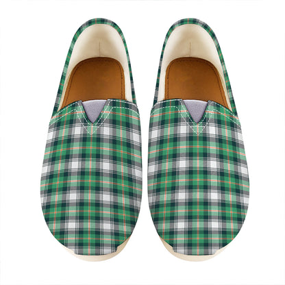 Saint Patrick's Day Tartan Pattern Print Casual Shoes