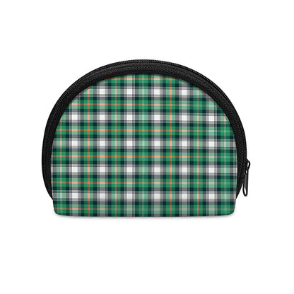 Saint Patrick's Day Tartan Pattern Print Coin Purse