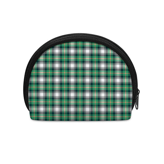 Saint Patrick's Day Tartan Pattern Print Coin Purse