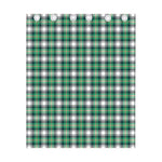 Saint Patrick's Day Tartan Pattern Print Curtain
