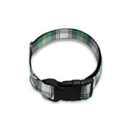 Saint Patrick's Day Tartan Pattern Print Dog Collar