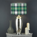 Saint Patrick's Day Tartan Pattern Print Drum Lamp Shade