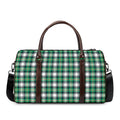 Saint Patrick's Day Tartan Pattern Print Duffel Bag