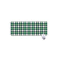 Saint Patrick's Day Tartan Pattern Print Extended Mouse Pad