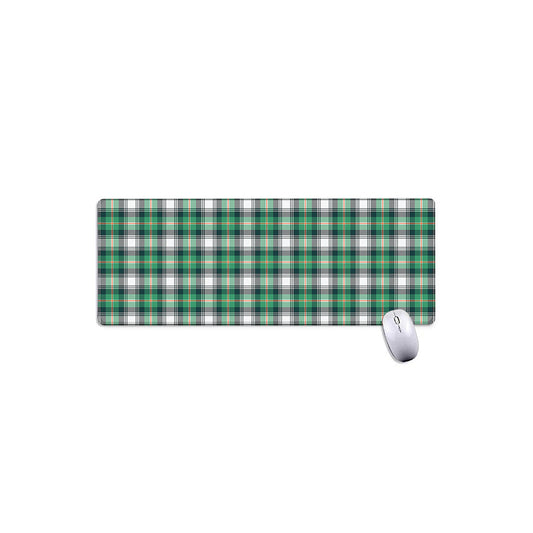 Saint Patrick's Day Tartan Pattern Print Extended Mouse Pad