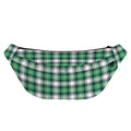 Saint Patrick's Day Tartan Pattern Print Fanny Pack