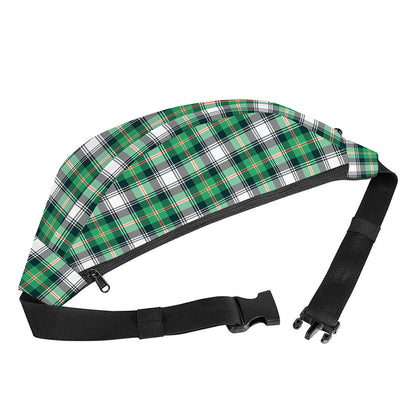 Saint Patrick's Day Tartan Pattern Print Fanny Pack