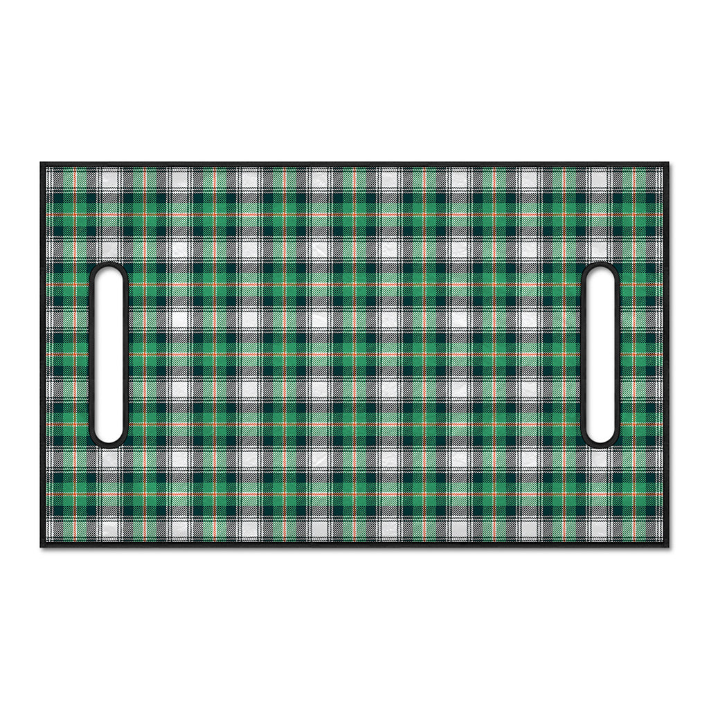 Saint Patrick's Day Tartan Pattern Print Golf Cart Seat Cover
