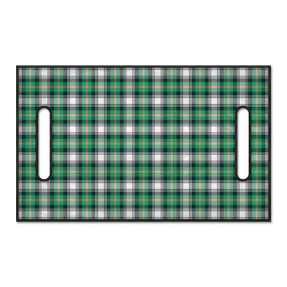 Saint Patrick's Day Tartan Pattern Print Golf Cart Seat Cover