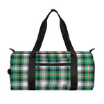 Saint Patrick's Day Tartan Pattern Print Gym Bag