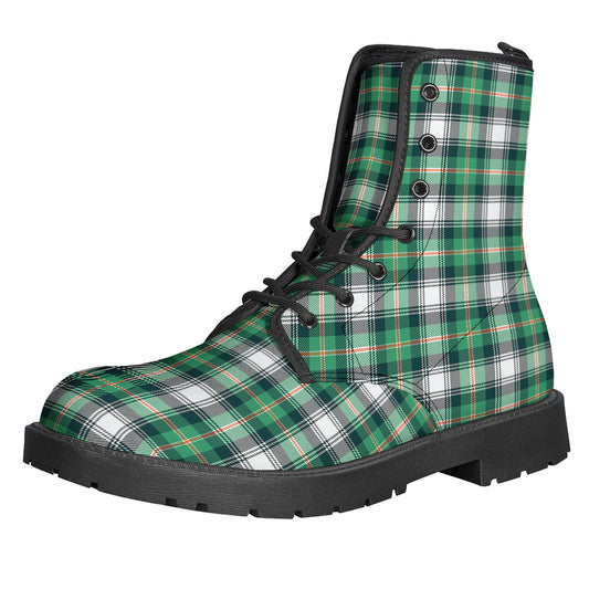 Saint Patrick's Day Tartan Pattern Print Backpack