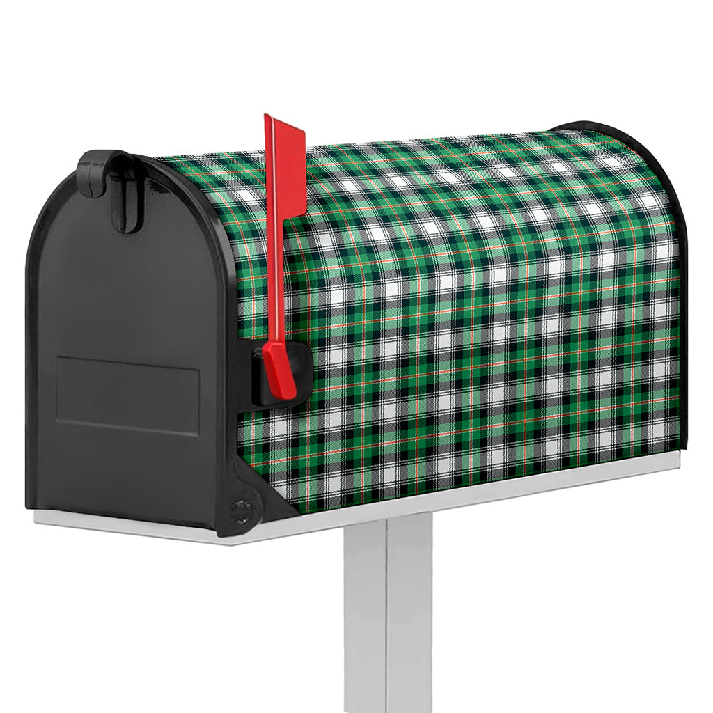 Saint Patrick's Day Tartan Pattern Print Mailbox Cover