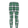 Saint Patrick's Day Tartan Pattern Print Men's Leggings