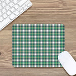 Saint Patrick's Day Tartan Pattern Print Mouse Pad
