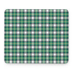 Saint Patrick's Day Tartan Pattern Print Mouse Pad