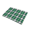 Saint Patrick's Day Tartan Pattern Print Pet Cooling Mat Cover