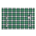 Saint Patrick's Day Tartan Pattern Print Placemat