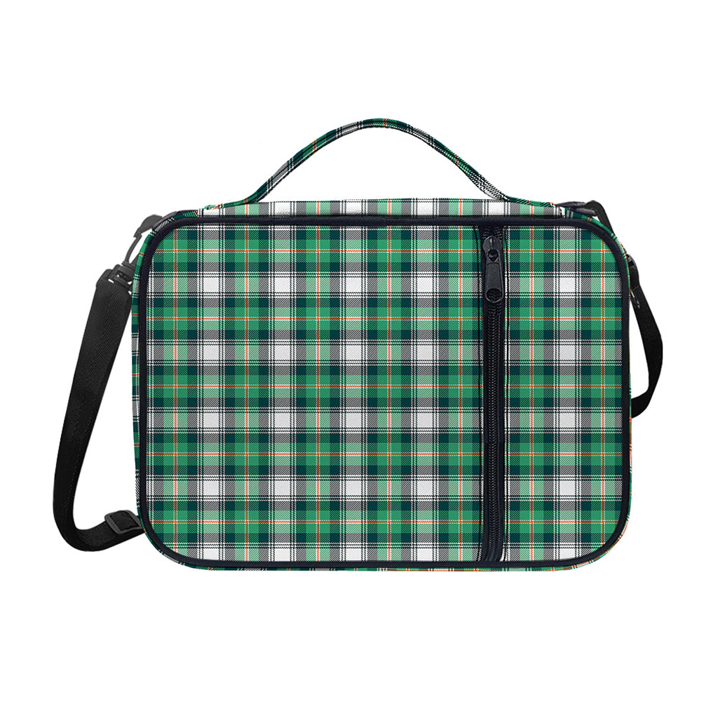 Saint Patrick's Day Tartan Pattern Print Shoulder Strap Bible Bag