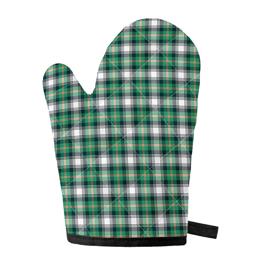 Saint Patrick's Day Tartan Pattern Print Single Oven Mitt
