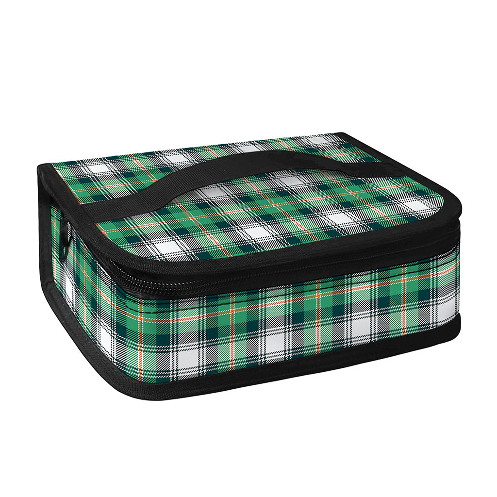 Saint Patrick's Day Tartan Pattern Print Small Lunch Bag