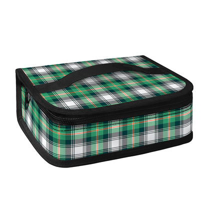 Saint Patrick's Day Tartan Pattern Print Small Lunch Bag