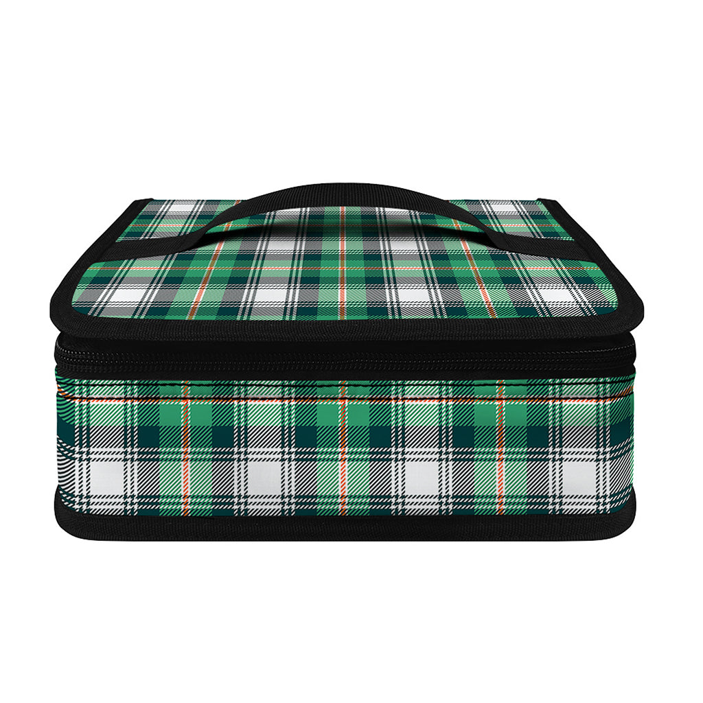 Saint Patrick's Day Tartan Pattern Print Small Lunch Bag