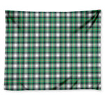 Saint Patrick's Day Tartan Pattern Print Tapestry