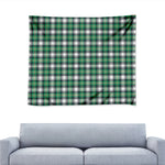 Saint Patrick's Day Tartan Pattern Print Tapestry