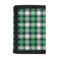 Saint Patrick's Day Tartan Pattern Print Trifold Wallet