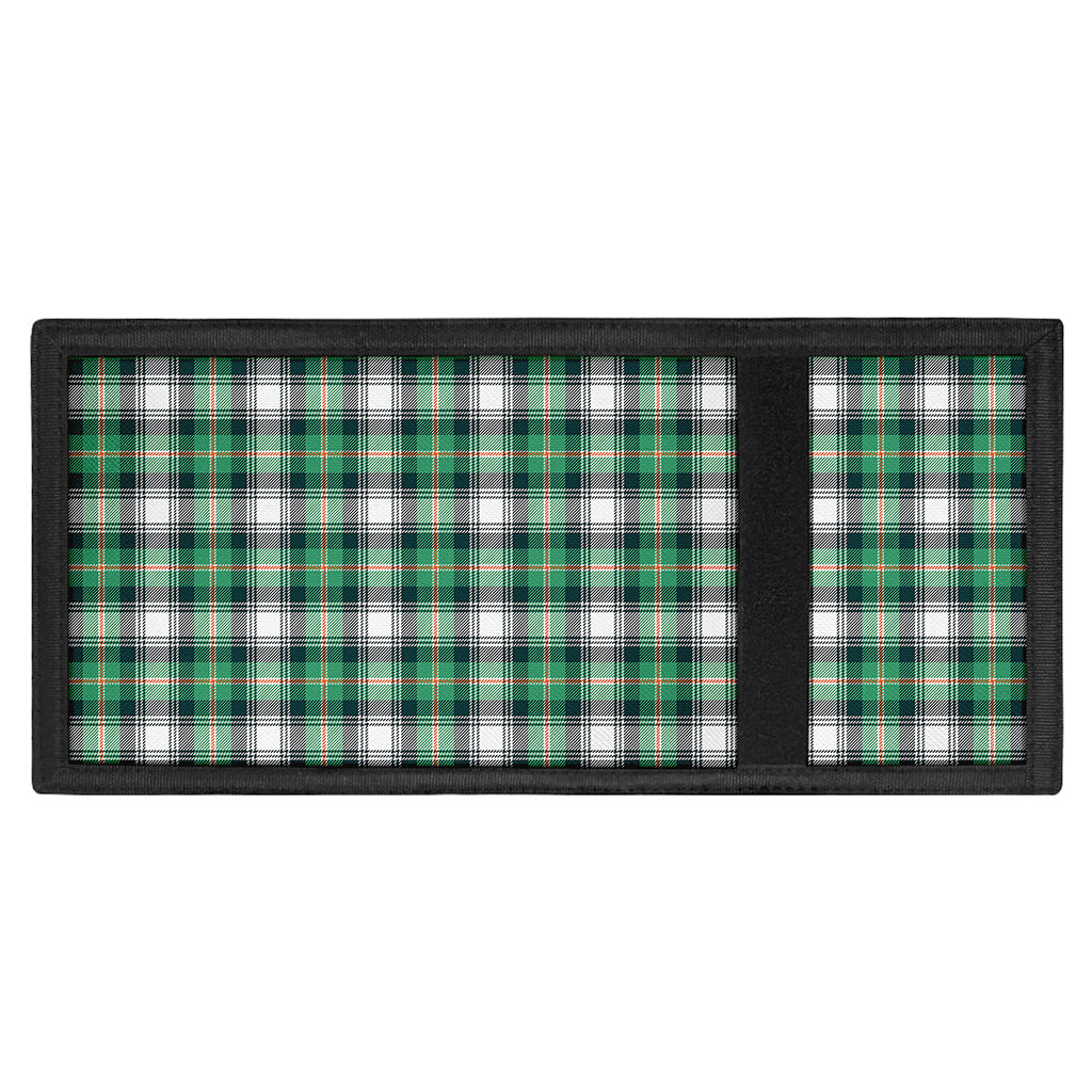 Saint Patrick's Day Tartan Pattern Print Trifold Wallet