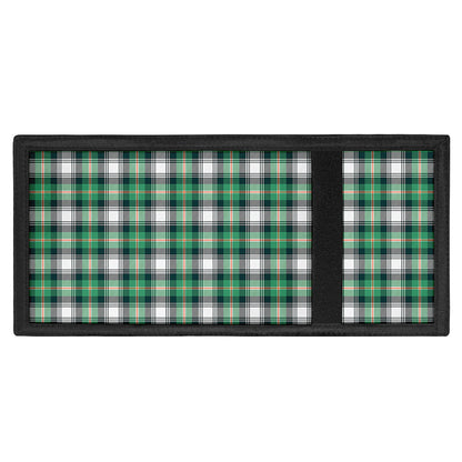 Saint Patrick's Day Tartan Pattern Print Trifold Wallet