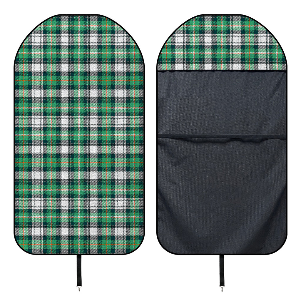 Saint Patrick's Day Tartan Pattern Print Waterproof Car Seat Cover