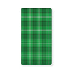 Saint Patrick's Day Tartan Print Baby Crib Sheet