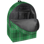 Saint Patrick's Day Tartan Print Backpack