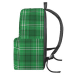 Saint Patrick's Day Tartan Print Backpack