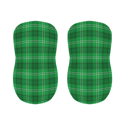 Saint Patrick's Day Tartan Print Bar Stool Covers