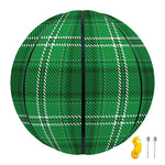 Saint Patrick's Day Tartan Print Basketball