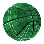 Saint Patrick's Day Tartan Print Basketball