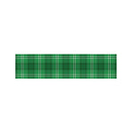Saint Patrick's Day Tartan Print Bed Runner
