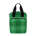 Saint Patrick's Day Tartan Print Bible Tote Bag