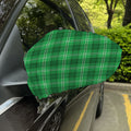 Saint Patrick's Day Tartan Print Car Side Mirror Covers