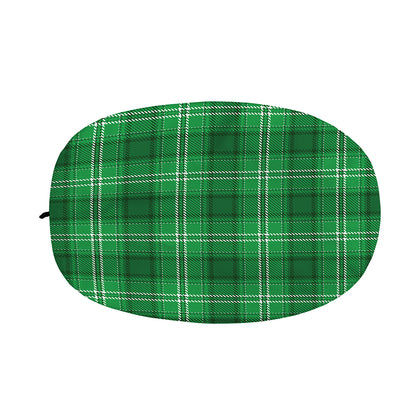 Saint Patrick's Day Tartan Print Car Side Mirror Covers