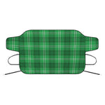 Saint Patrick's Day Tartan Print Car Windshield Snow Cover